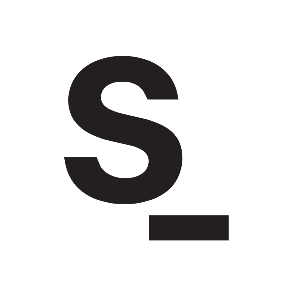 Streamline mark in brand black on a white background