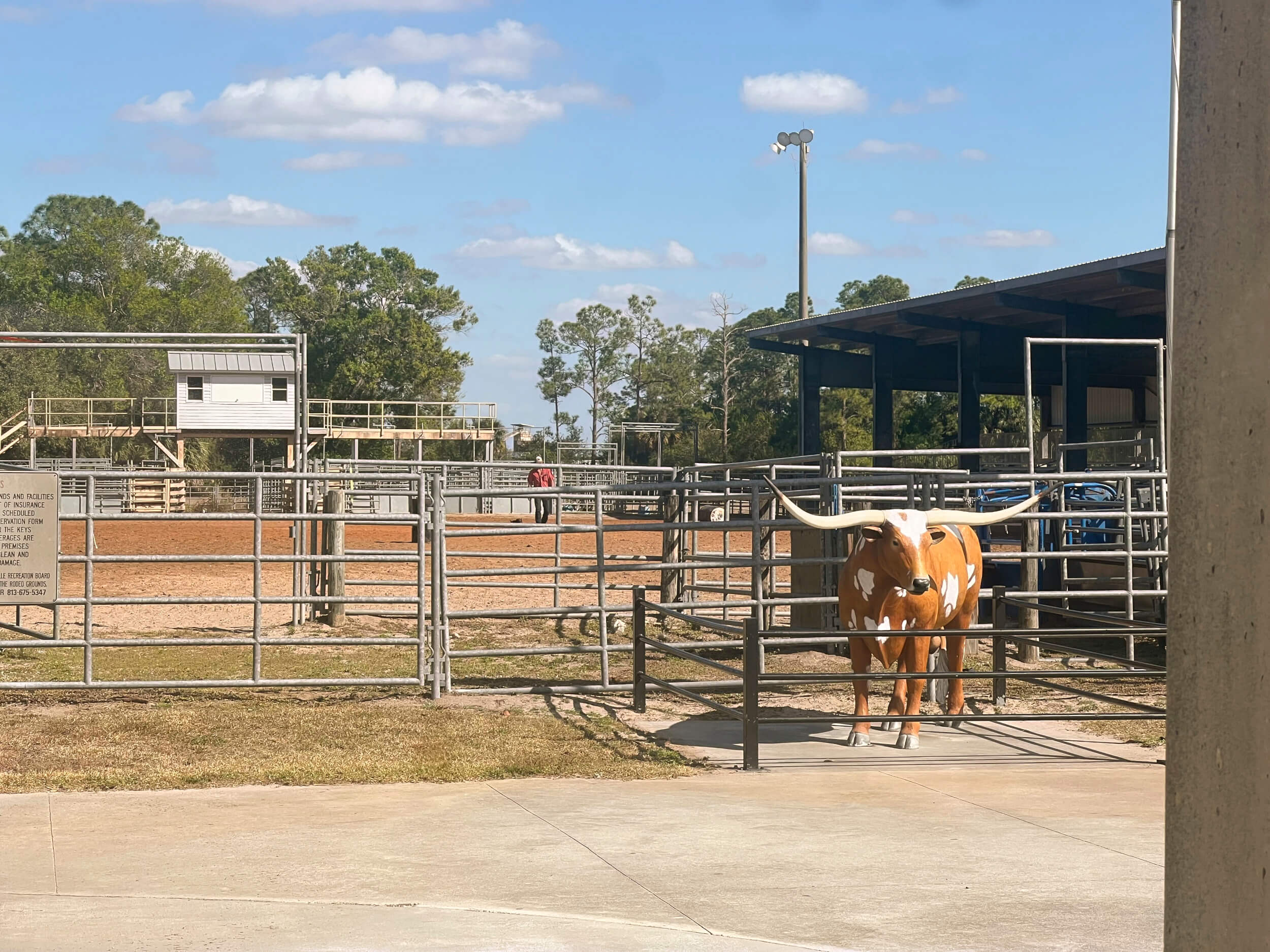 LaBelle rodeo grounds and arena in Hendry County, Florida