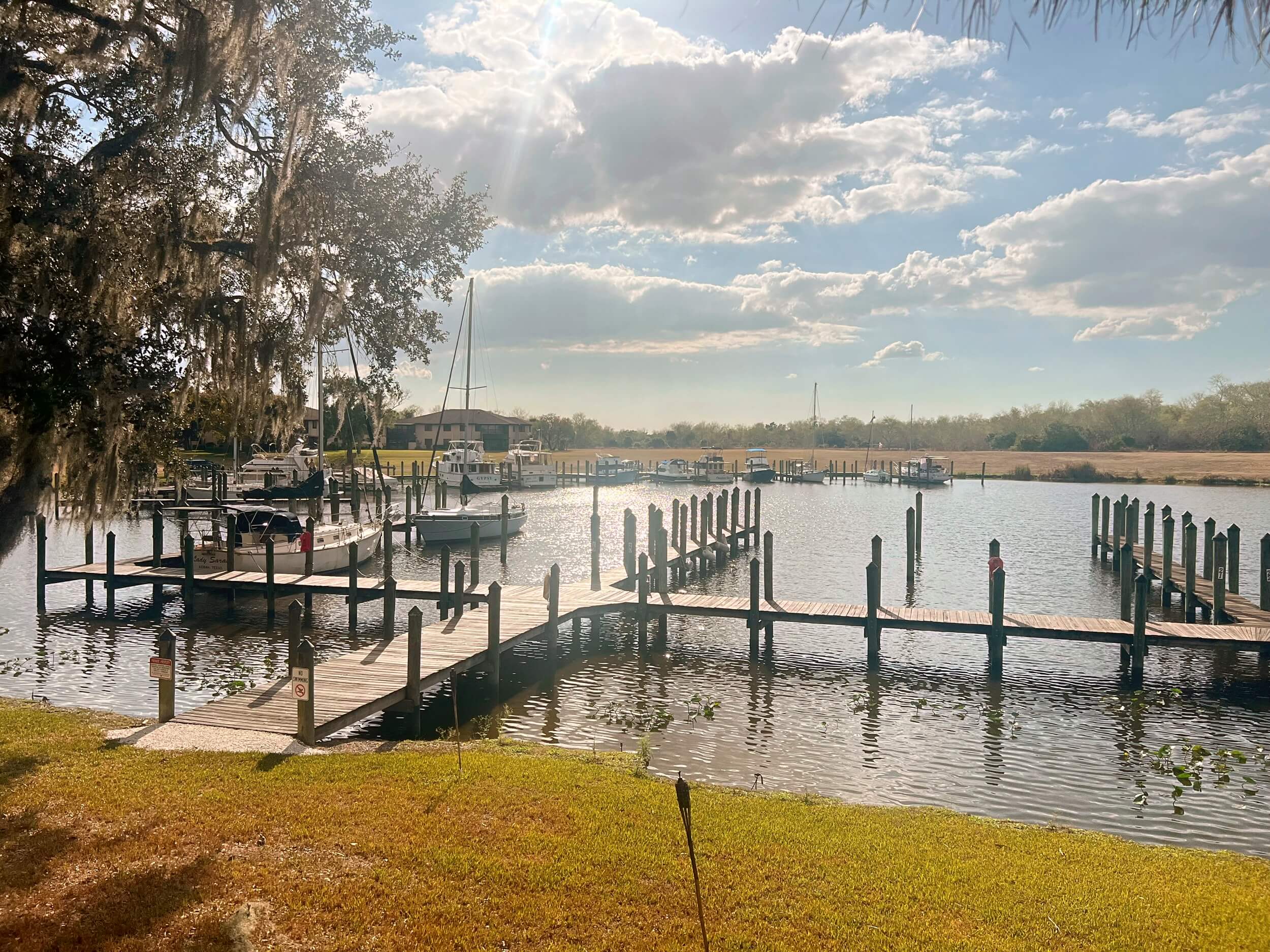 Port LaBelle marina on the Caloosahatchee River